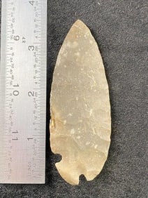 Cornertang from Texas Indian Artifact Arrowhead