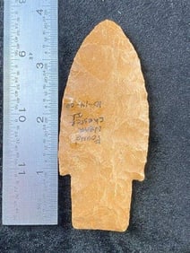 Hardin from Illinois Indian Artifact Arrowhead