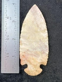 Dovetail from Missouri Indian Artifact Arrowhead