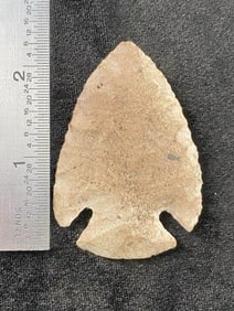 Snyders from Missouri Indian Artifact Arrowhead