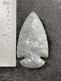 Dovetail from Missouri Indian Artifact Arrowhead