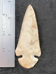 Dovetail from Missouri Indian Artifact Arrowhead