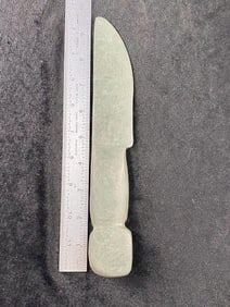 Stone Knife Indian Artifact Arrowhead