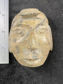 Stone Human Effigy Indian Artifact Arrowhead