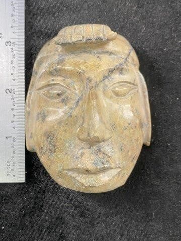 Stone Human Effigy Indian Artifact Arrowhead: KEY WORDS: INDIAN ARTIFACT ARTIFACTS ARROWHEAD ARROWHEADS NATIVE AMERICAN MISSISSIPPIAN QUAPAW CADDO POTTERY COINS MORGAN DOLLAR PEACE DOLLAR SILVER COINS Arkansas. Now taking in consignments for pre-