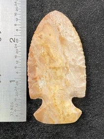 Thebes from Missouri Indian Artifact Arrowhead