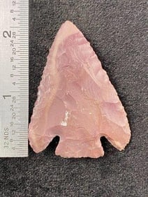 Lost Lake from Missouri Indian Artifact Arrowhead