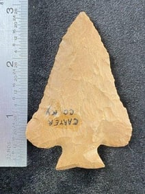 Decatur from Kentucky Indian Artifact Arrowhead