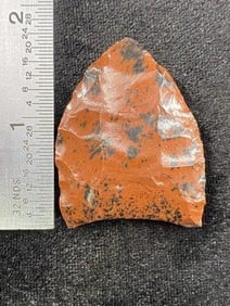 Obsidian Clovis from Oregon Indian Artifact Arrowhead