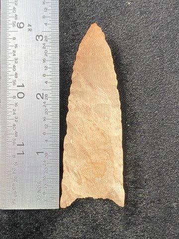 Clovis from Missouri Indian Artifact Arrowhead: KEY WORDS: INDIAN ARTIFACT ARTIFACTS ARROWHEAD ARROWHEADS NATIVE AMERICAN MISSISSIPPIAN QUAPAW CADDO POTTERY COINS MORGAN DOLLAR PEACE DOLLAR SILVER COINS Arkansas. Now taking in consignments for pre-