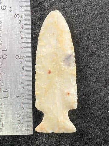 Side Notch from Missouri Indian Artifact Arrowhead: KEY WORDS: INDIAN ARTIFACT ARTIFACTS ARROWHEAD ARROWHEADS NATIVE AMERICAN MISSISSIPPIAN QUAPAW CADDO POTTERY COINS MORGAN DOLLAR PEACE DOLLAR SILVER COINS Arkansas. Now taking in consignments for pre-