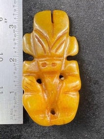 Chinese Jade Hongshan Figurine