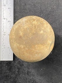 Game Ball from Tennessee Indian Artifact Arrowhead