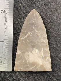 Triangle Point from Missouri Indian Artifact Arrowhead