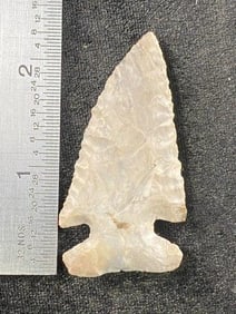Thebes from Missouri Indian Artifact Arrowhead