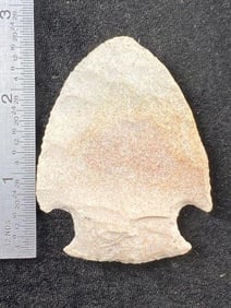 Snyders from Missouri Indian Artifact Arrowhead