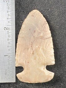 Thebes from Missouri Indian Artifact Arrowhead