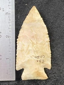 Hardin from Illinois Indian Artifact Arrowhead