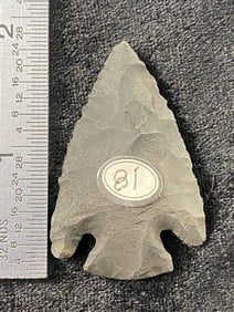 Lost Lake from Missouri Indian Artifact Arrowhead
