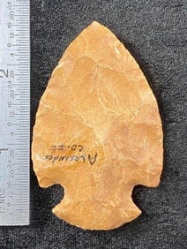Snyders from Illinois Indian Artifact Arrowhead
