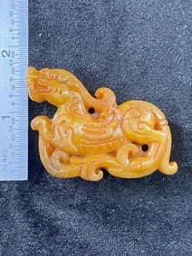 Chinese Jade Hongshan Figurine