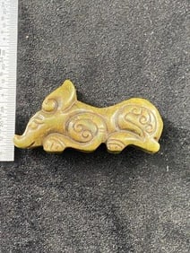 Chinese Jade Hongshan Figurine