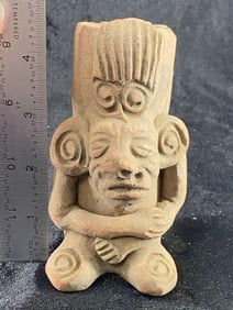 Pre-Columbian Pottery Vessel from Aaron Mitchell Collection Indian Artifact Arrowhead