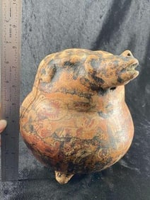 Pre-Columbian Pottery Vessel from Aaron Mitchell Collection Indian Artifact Arrowhead