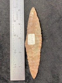 Harahay 5" Arrowhead Indian Artifact from Texas, ex - Jim Marberry Collection