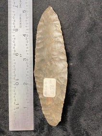 Harahay 5" Arrowhead Indian Artifact from Texas, ex - Jim Marberry Collection