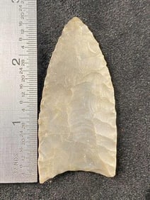 Clovis from Tennessee Indian Arrowhead Artifact