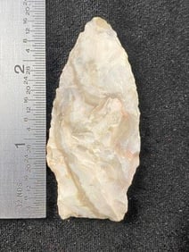 Stemmed Point from Missouri Indian Arrowhead Artifact