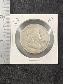 1952 Franklin Half Dollar Coin