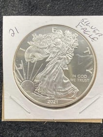 2021 Silver Eagle Coin