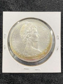 1965 Canada Silver Dollar Coin