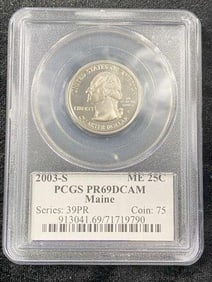 2003 S Washington Quarter Coin