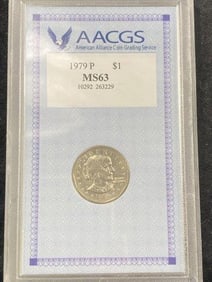 1979 P Susan B Anthony Dollar Coin