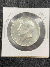 1967 Kennedy Half Dollar Coin