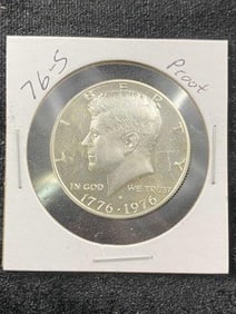 1976 S Kennedy Half Dollar Coin