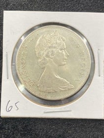 1965 Canada Silver Dollar Coin