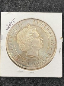2015 Australia Silver Dollar Coin
