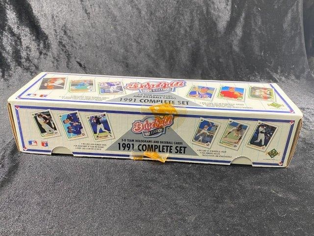 1991 Upper Deck Baseball Complete Factory Set (1 of 1)