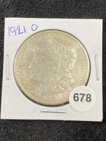 1921 O Morgan Silver Dollar Coin