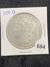 1900 O Morgan Silver Dollar Coin