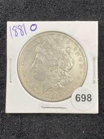 1881 O Morgan Silver Dollar Coin