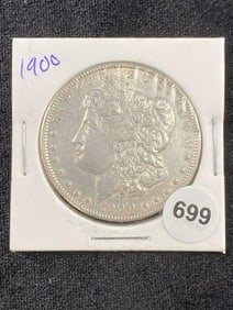 1900 Morgan Silver Dollar Coin