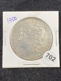 1900 Morgan Silver Dollar Coin