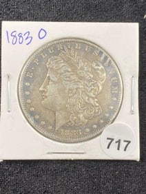 1883 O Morgan Silver Dollar Coin