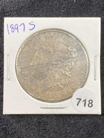 1897 S Morgan Silver Dollar Coin