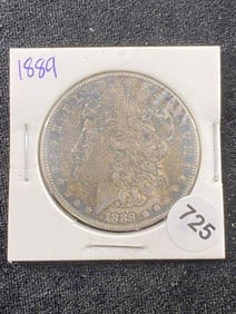 1889 Morgan Silver Dollar Coin